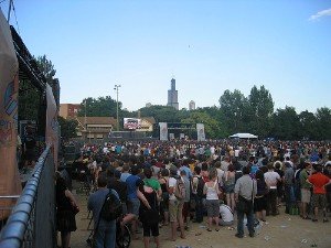 Crowd at Pitchfork 07